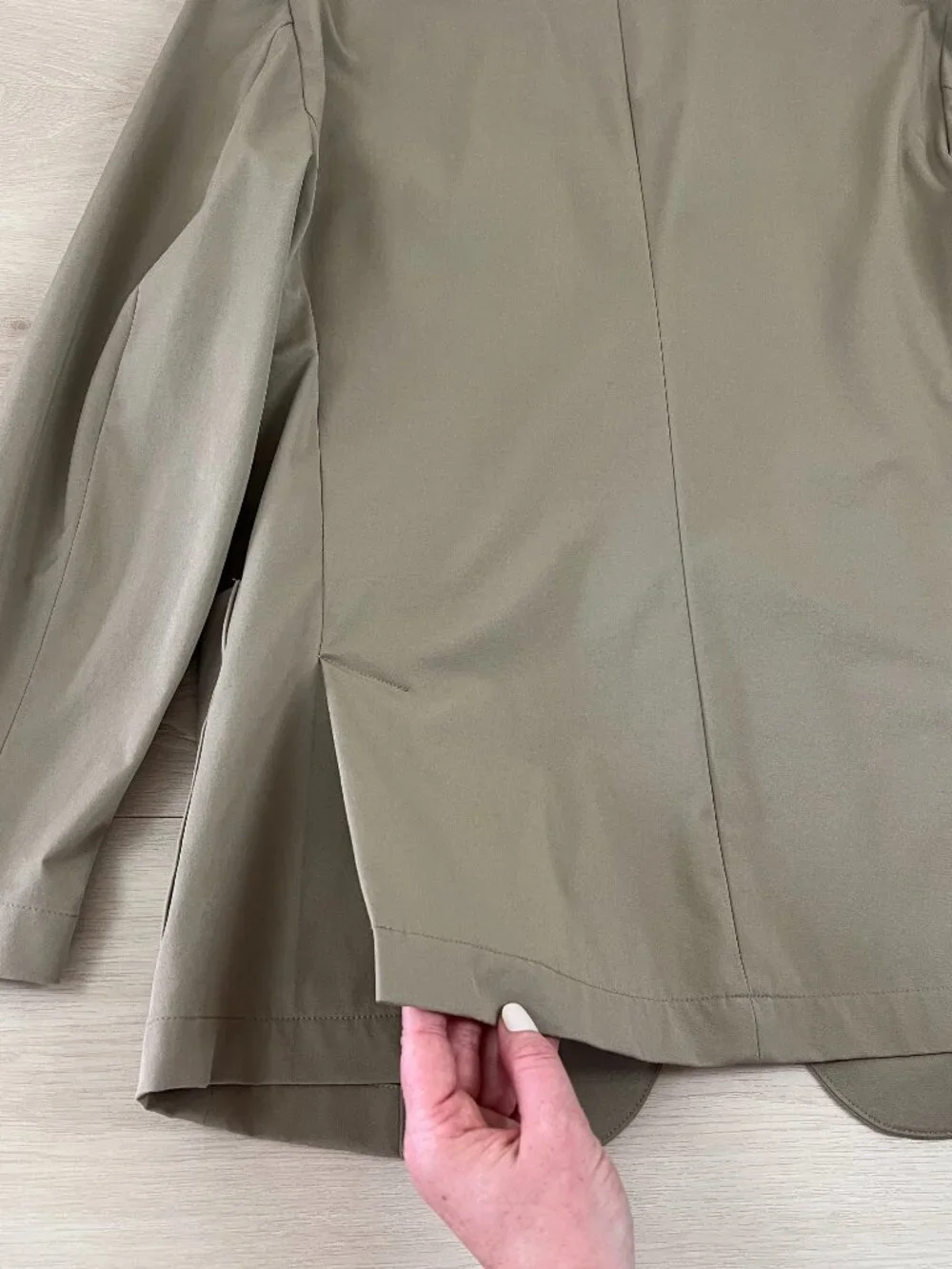 Nordstrom Rack Men's Tan Cotton/Spandex Lightweight Stretchy Sport Coat Size 42R - Picture 4 of 12
